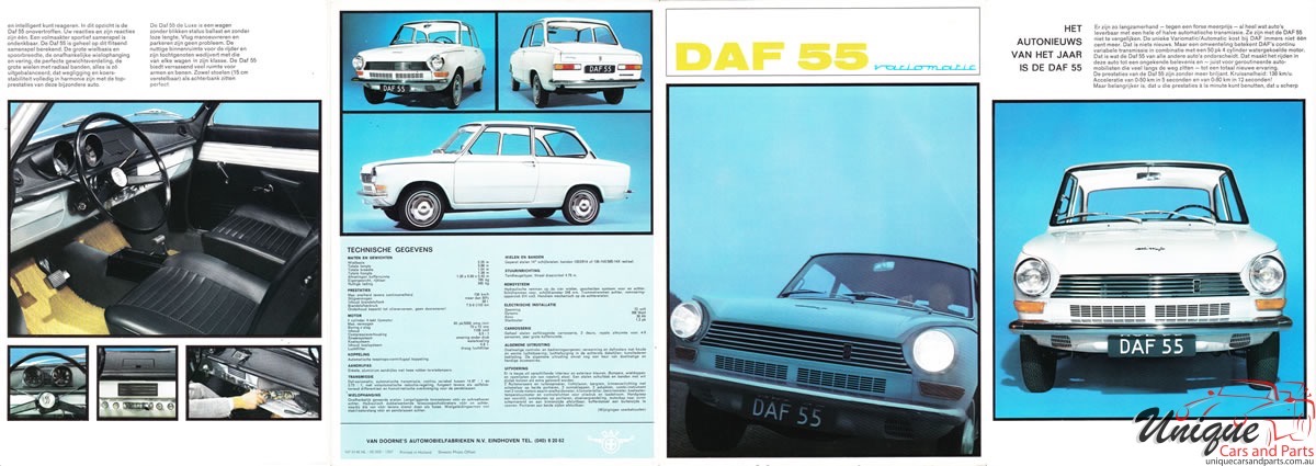 1967 DAF 55 Brochure Page 7